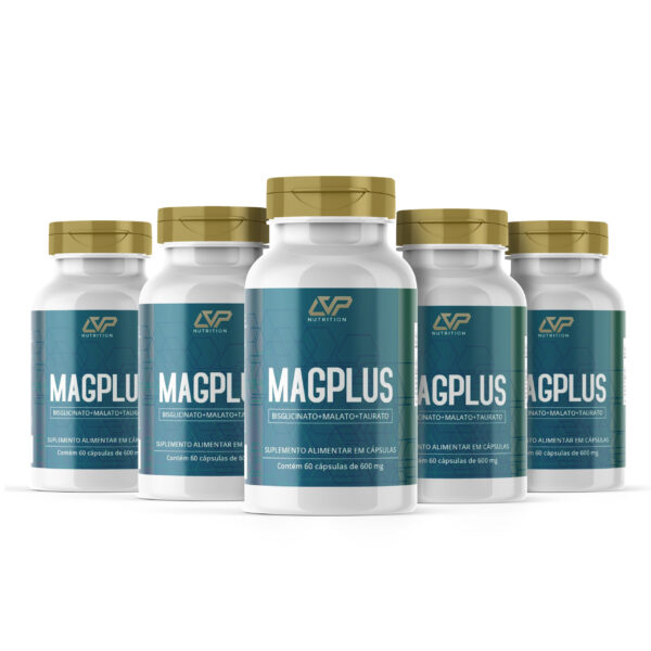 Mag Plus - Combo para 5 meses de tratamento